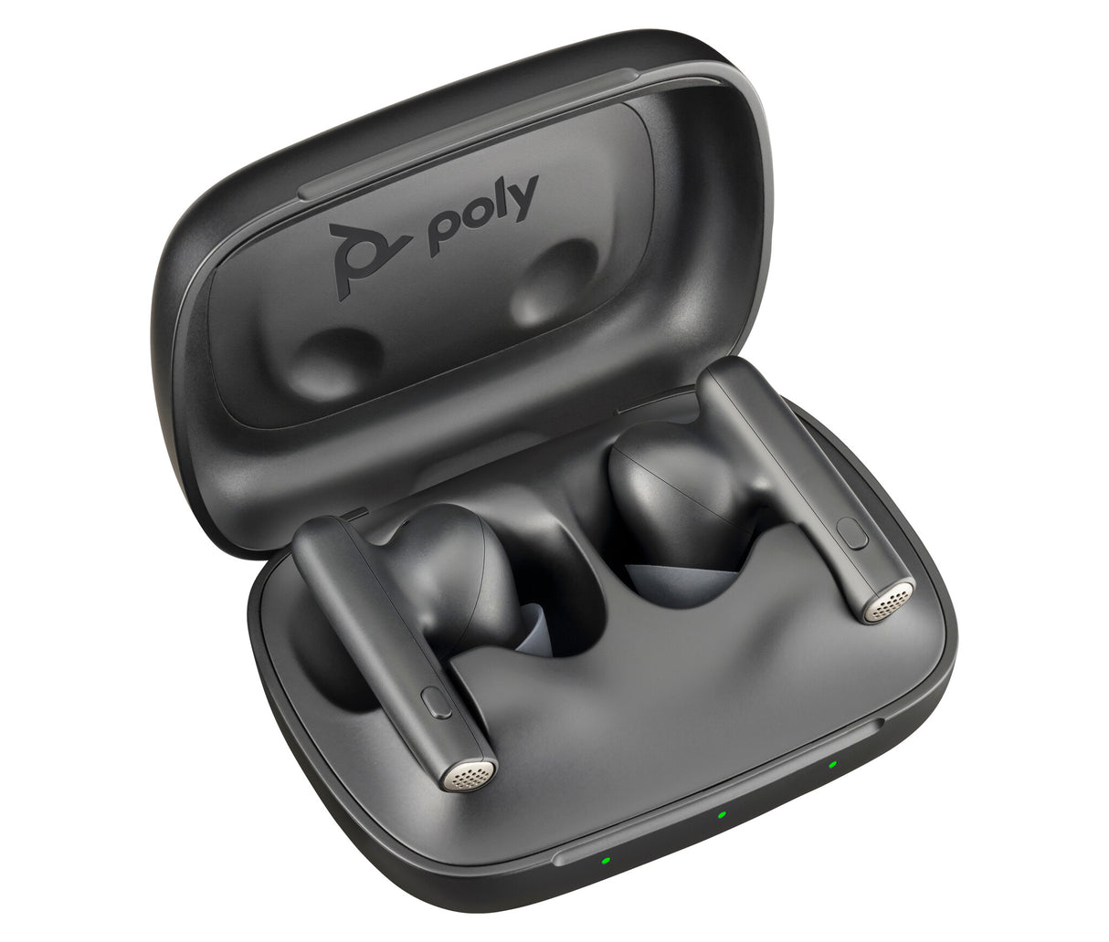 Poly Voyager Free 60 UC Carbon Black Earbuds +BT700 USB-C Adapter +Basic Charge Case