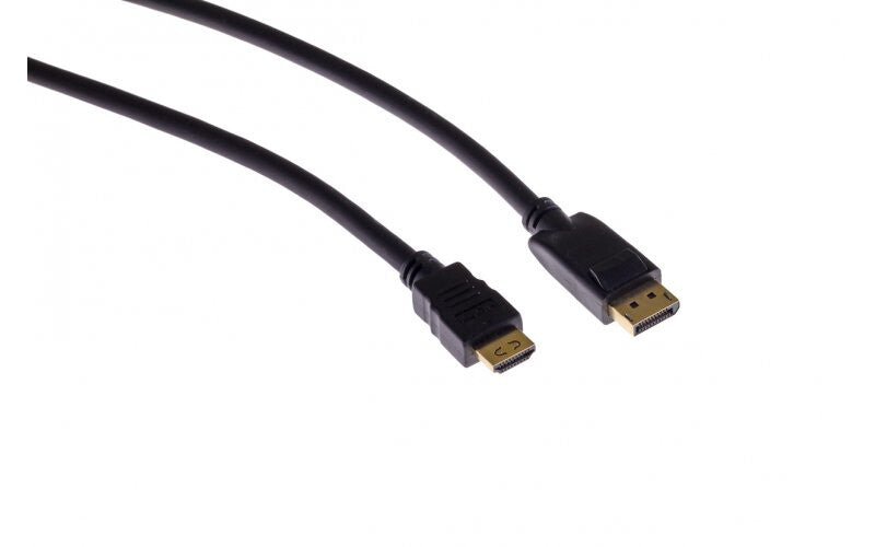 Mercodan 261312010 DisplayPort cable 1 m HDMI Black