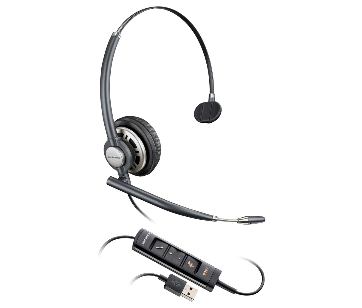 Poly EncorePro 715 USB-A Monoaural Headset TAA