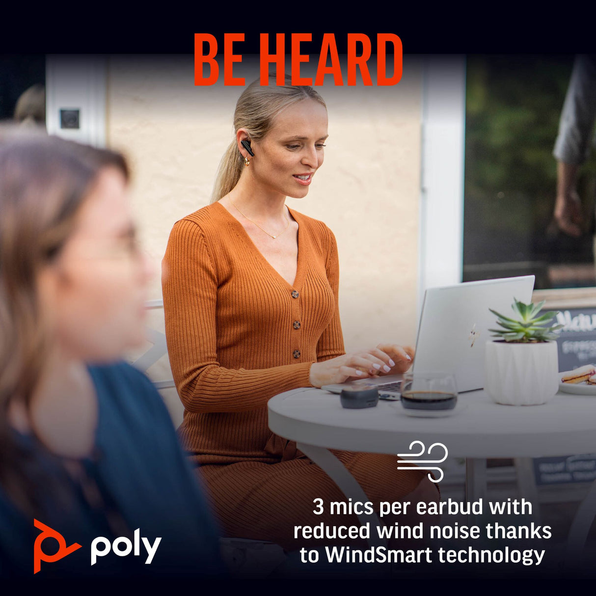 Poly Voyager Free 60+ UC Carbon Black Earbuds +BT700 USB-A Adapter +Touchscreen Charge Case