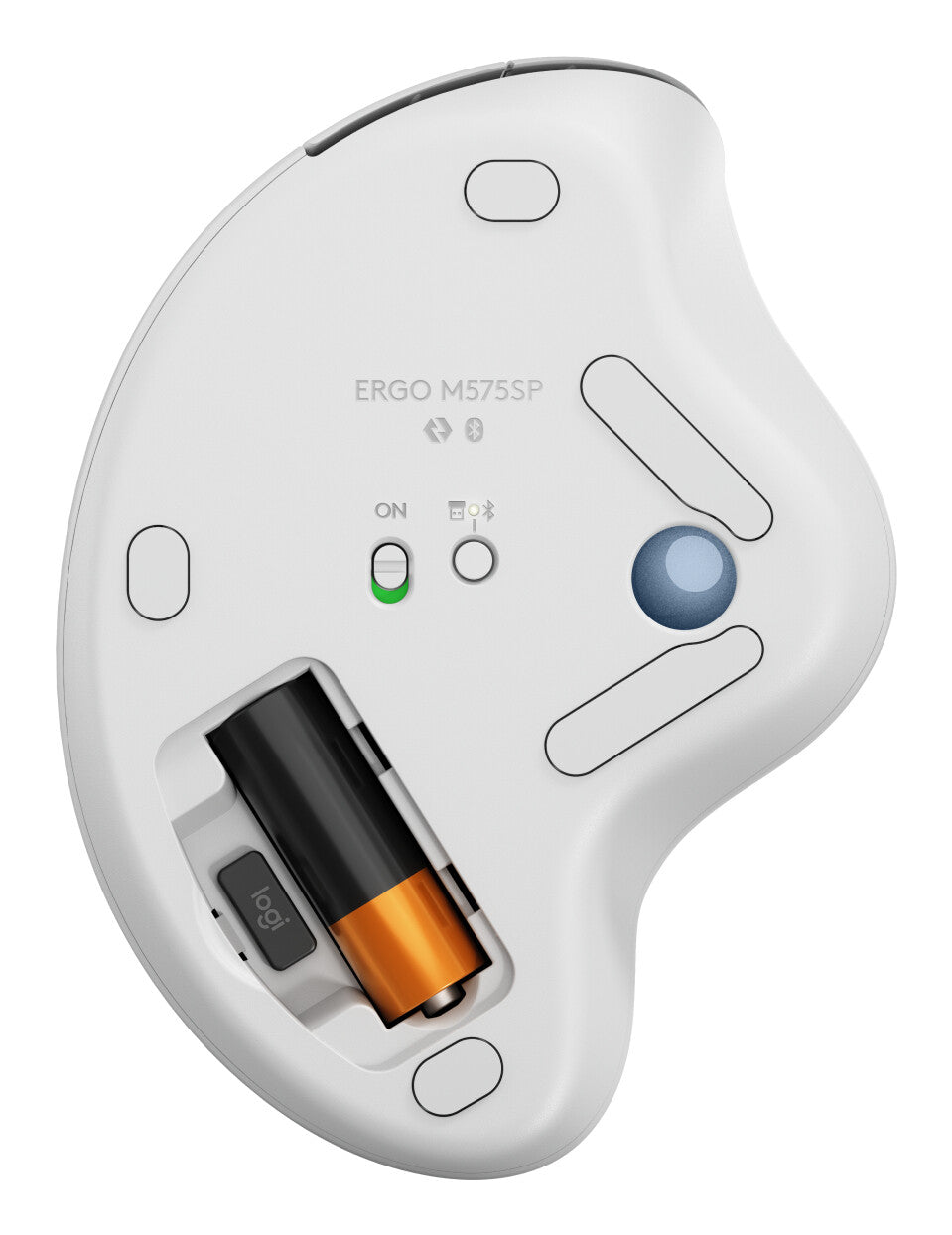 Logitech 910-007030 mouse Office Right-hand Bluetooth Trackball 2000 DPI