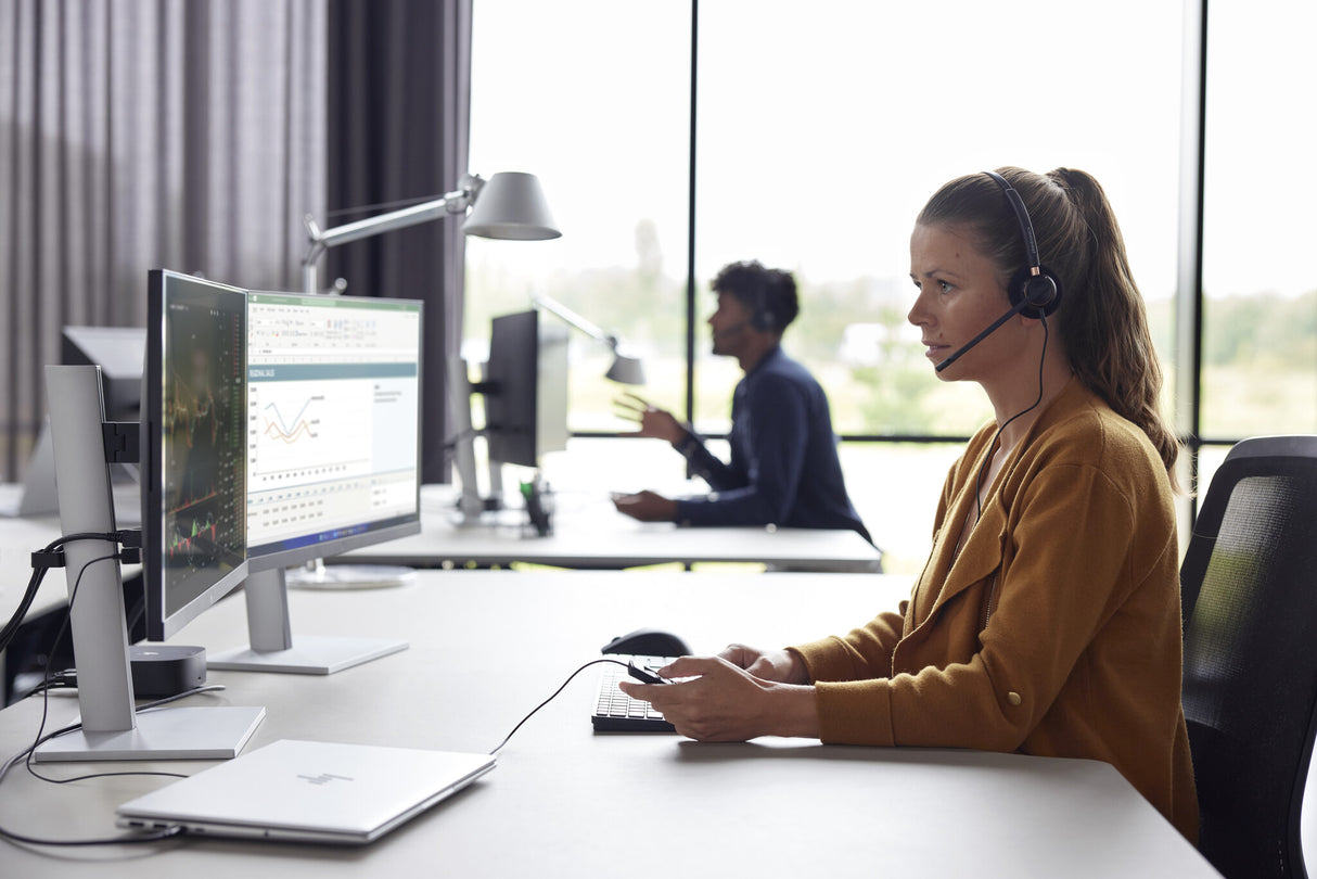 Poly EncorePro 510D with Quick Disconnect Monoaural Digital Headset TAA