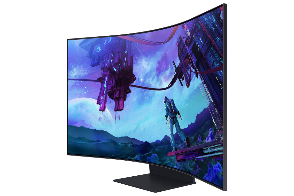 Samsung G97NC computer monitor 139.7 cm (55") 3840 x 2160 pixels 4K Ultra HD LED Black