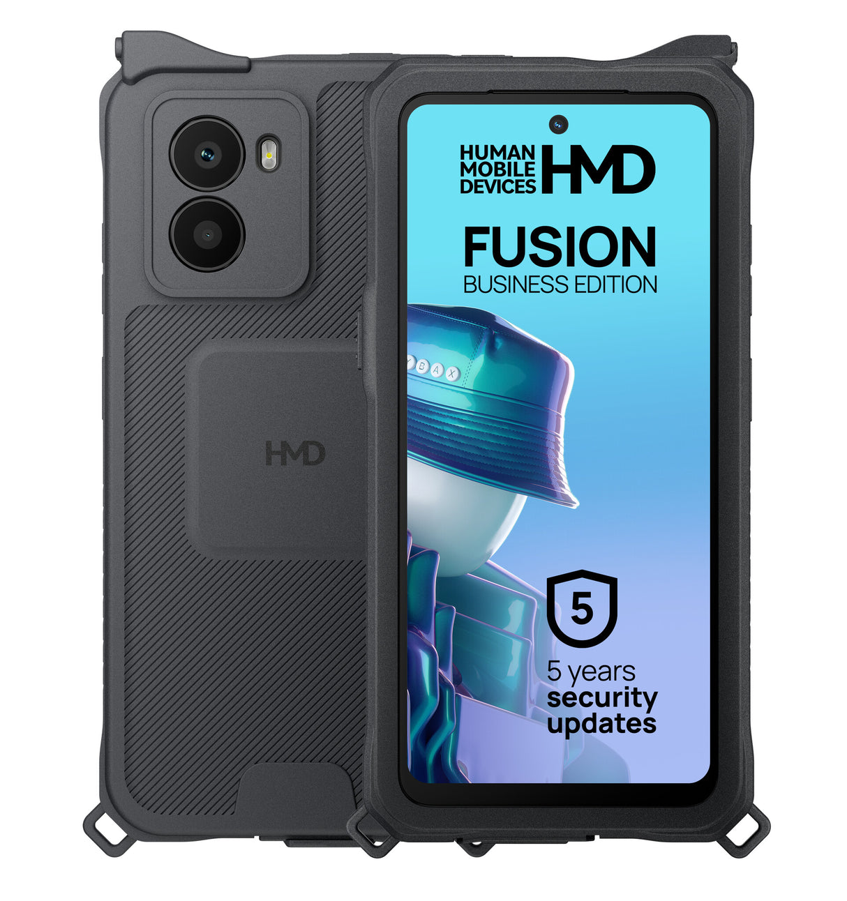 HMD Fusion Business Edition - 5G, 8GB/256GB, 6,56", 108MP/50MP, 5.000 mAh, Noir