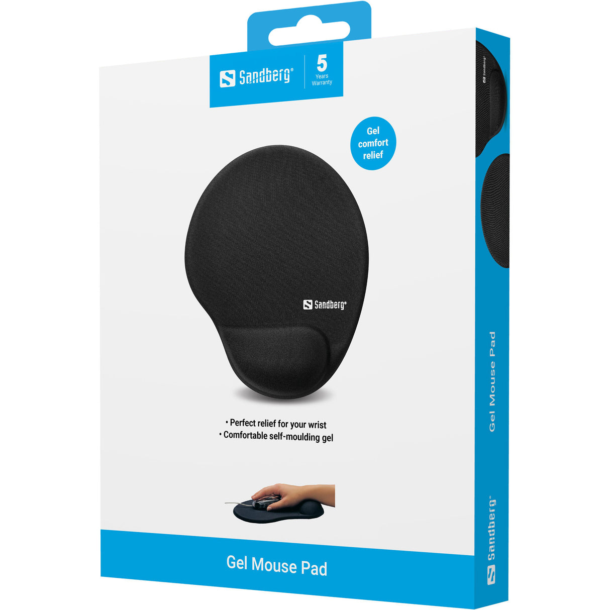 Sandberg Gel Mousepad with Wrist Rest