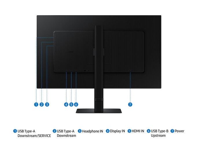 Samsung LS27D804EEUXXE computer monitor 68.6 cm (27") 3840 x 2160 pixels 4K Ultra HD Black