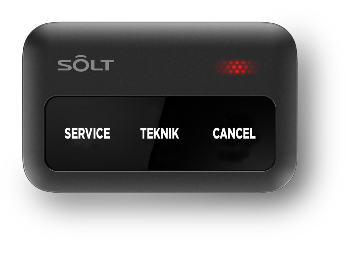 Discover Systems Kaldeknap 3 button, 2 call 1 cancel