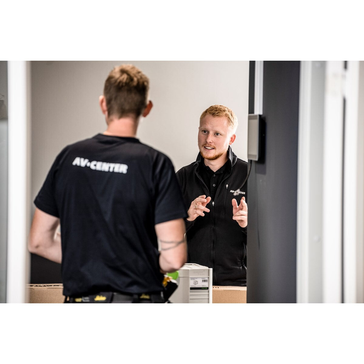 Installation af modulopbygget skærm 6