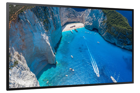 Samsung OM75A Digital signage flat panel 190.5 cm (75") LCD Wi-Fi 4000 cd/m² 4K Ultra HD Black Built-in processor Tizen 5.0 24/7