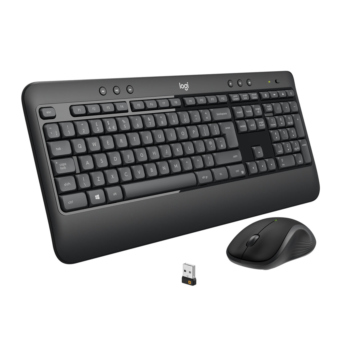 LOGITECH MK540 Advanced Keyboard and mouse set wireless 2.4 GHz QWERTY (UK)
