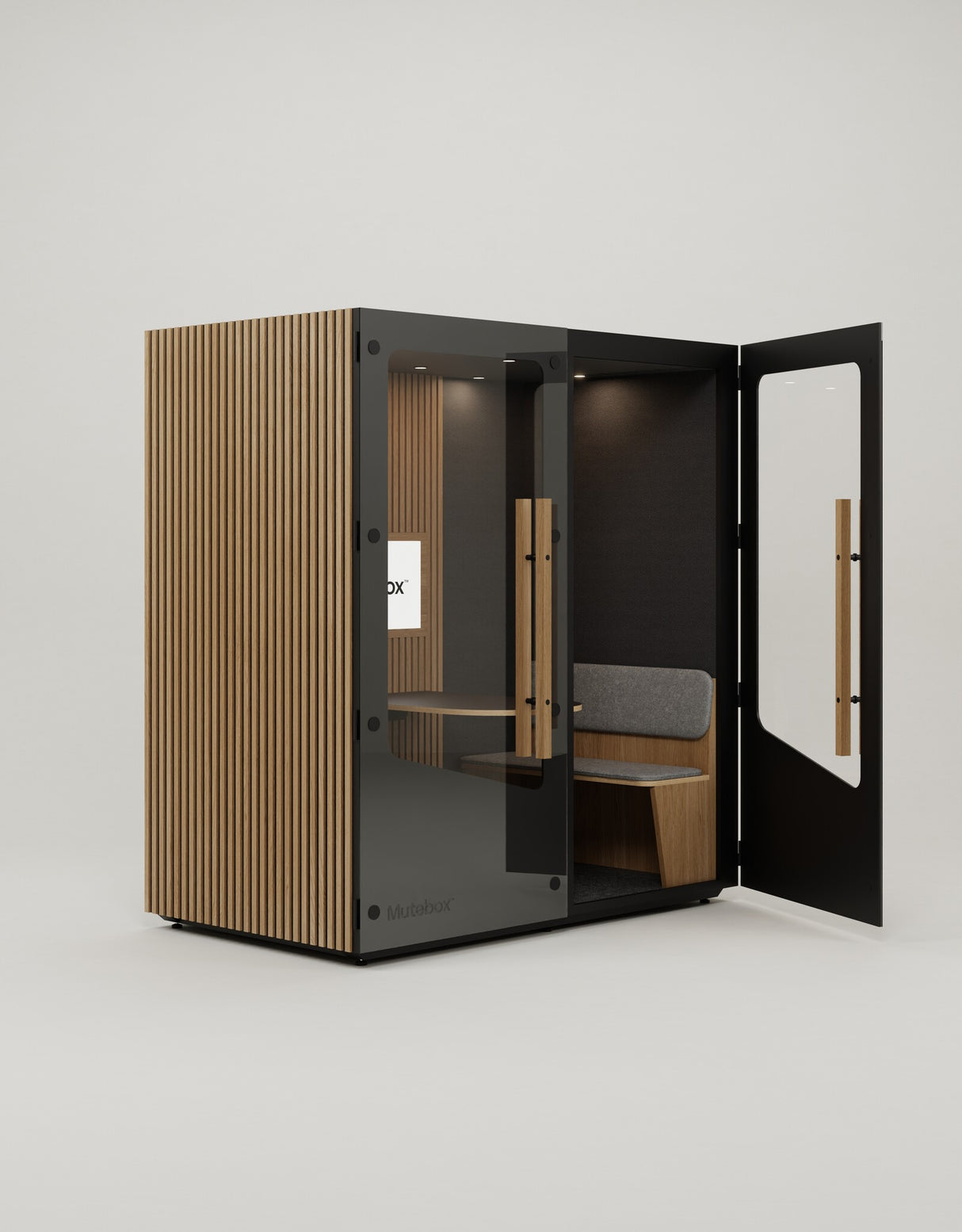 MuteBox Meet Creative Sort dør / Classic Oak