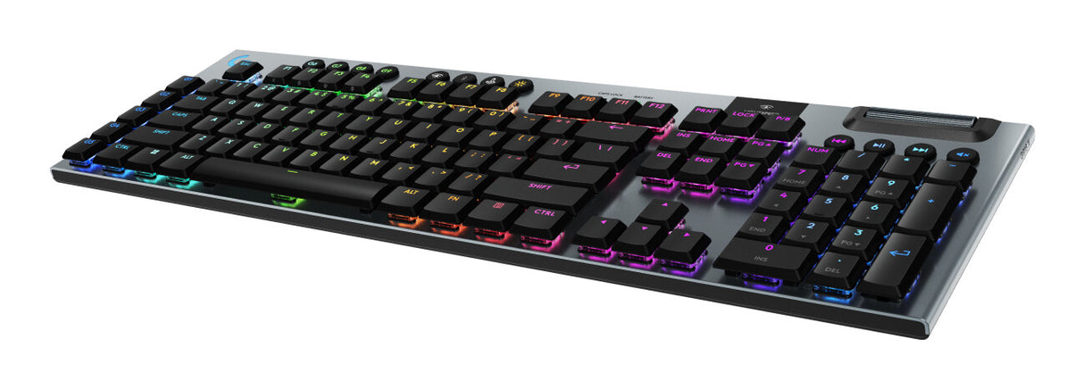 Logitech G G915 X LIGHTSPEED keyboard Gaming USB + RF Wireless + Bluetooth QWERTY Nordic Black