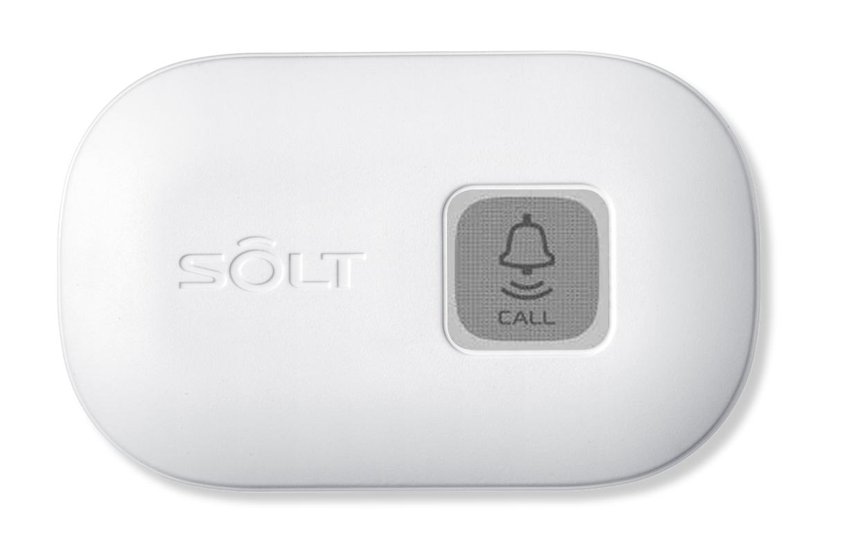 Discover Systems Kaldeknap slim - hvid