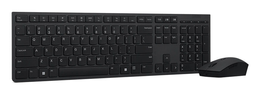 Lenovo 4X31K03957 keyboard Mouse included RF Wireless + Bluetooth Portuguese Grey