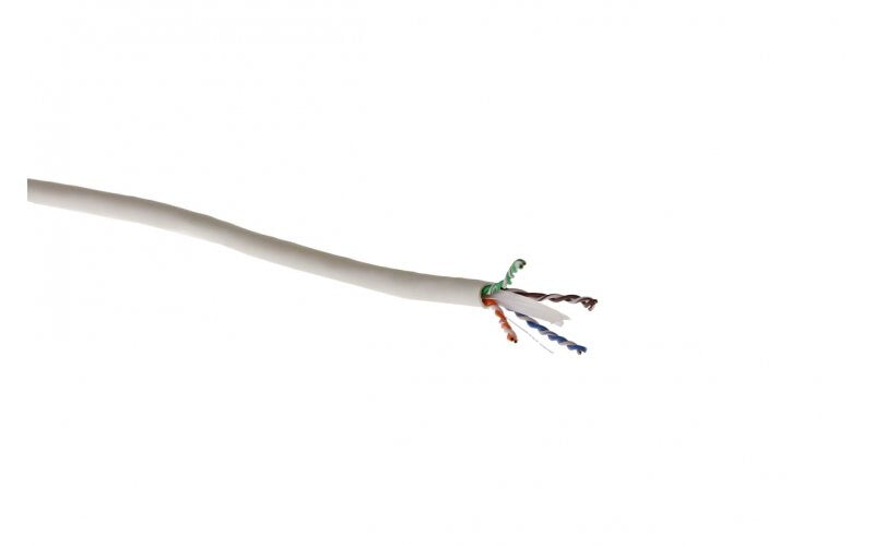 COF-LAN KAT6 U/UTP 4x2xAWG23/1 LSZH Halogenfri, Hvid, Data inst. 305m Boks, Netværkskabel