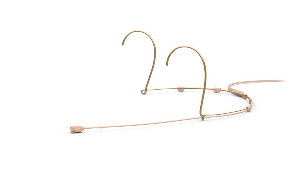 DPA Microphones 4088 CORE+ Directional Headset Mic, Beige, MicroLock, Small