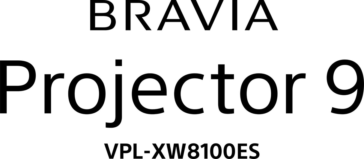 Sony BRAVIA VPL-XW8100 Standard throw projector 3400 ANSI lumens SXRD UHD 4K (3840x2160) Black