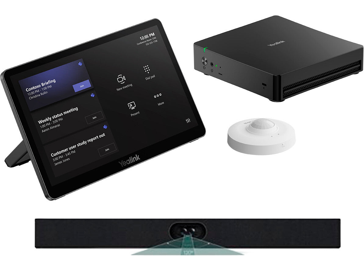 Yealink McoreKit + Smartvision 40 - Teams Rooms løsning til små og mellemstore mødelokaler.