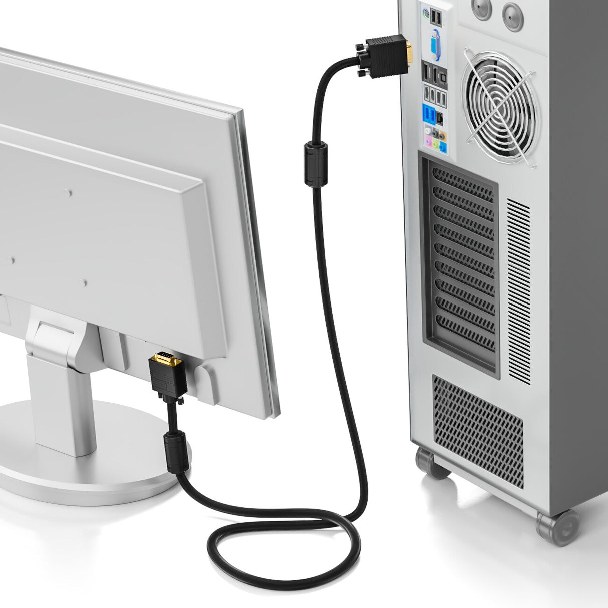 deleyCON MK175 VGA cable 5 m VGA (D-Sub) Black