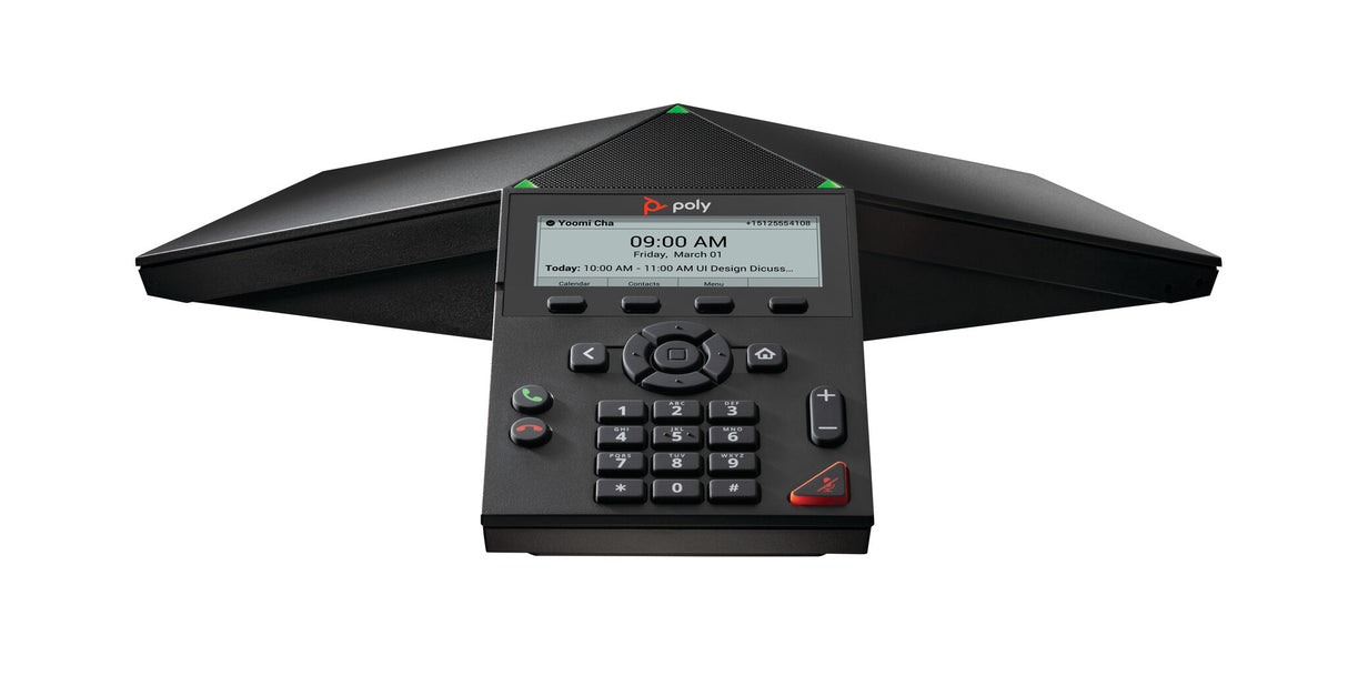 Poly Trio 8300 IP Conference Phone and PoE-enabled No Radio GSA/TAA
