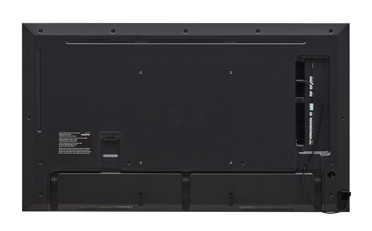LG 43UH5N-E Digital signage flat panel 109.2 cm (43") LCD Wi-Fi 500 cd/m² 4K Ultra HD Black WebOS 24/7