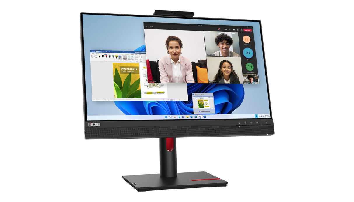 Lenovo ThinkCentre Tiny-In-One 24 Gen 5 computer monitor 60.5 cm (23.8") 1920 x 1080 pixels Full HD LED Touchscreen Black