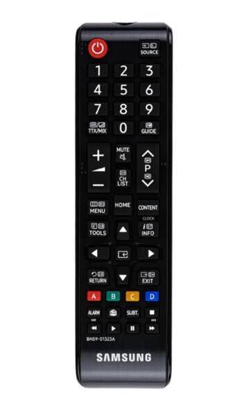 Samsung VG-TM1240BH remote control IR Wireless TV Press buttons