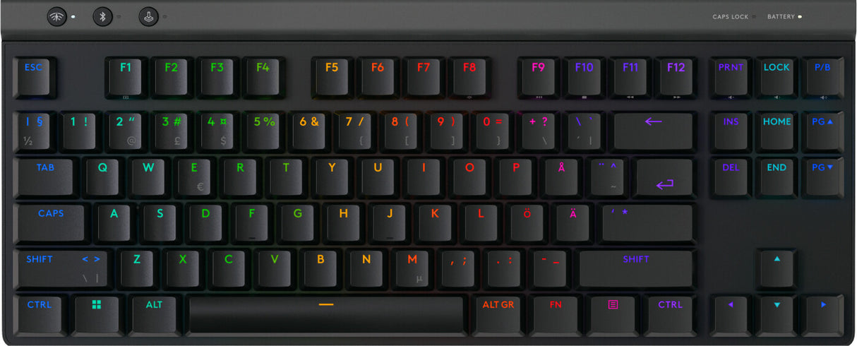 Logitech G 920-012552 keyboard Gaming RF Wireless + Bluetooth QWERTY Nordic Black