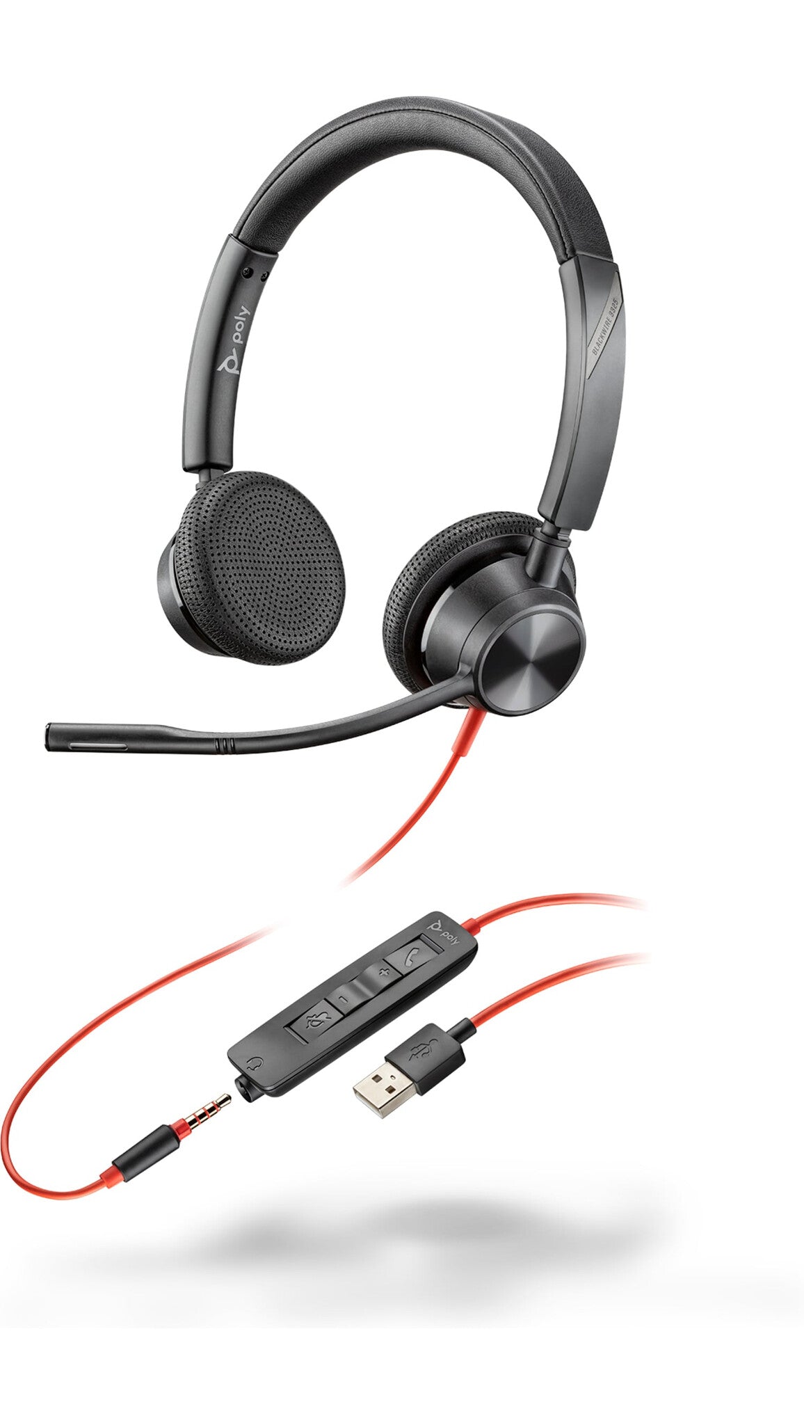 Poly Blackwire 3325 USB-A Headset