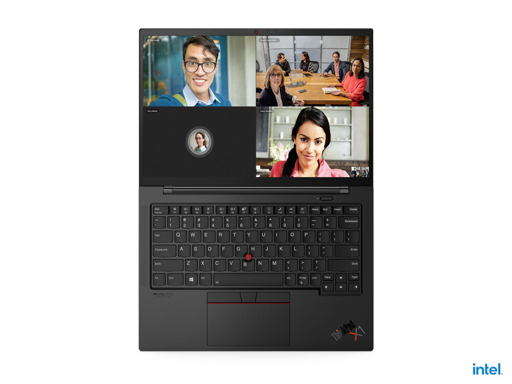Lenovo ThinkPad X1 Carbon Gen 9 Intel® Core™ i7 i7-1165G7 Laptop 35.6 cm (14") WUXGA 16 GB LPDDR4x-SDRAM 512 GB SSD Wi-Fi 6 (802.11ax) Windows 10 Pro Nordic Black
