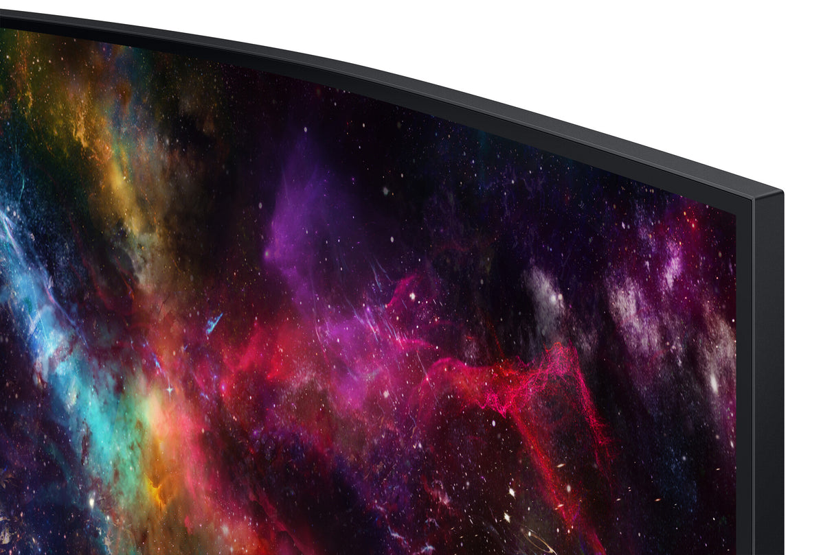 Samsung G95NC LED display 144.8 cm (57") 7680 x 2160 pixels Dual UHD Black, White