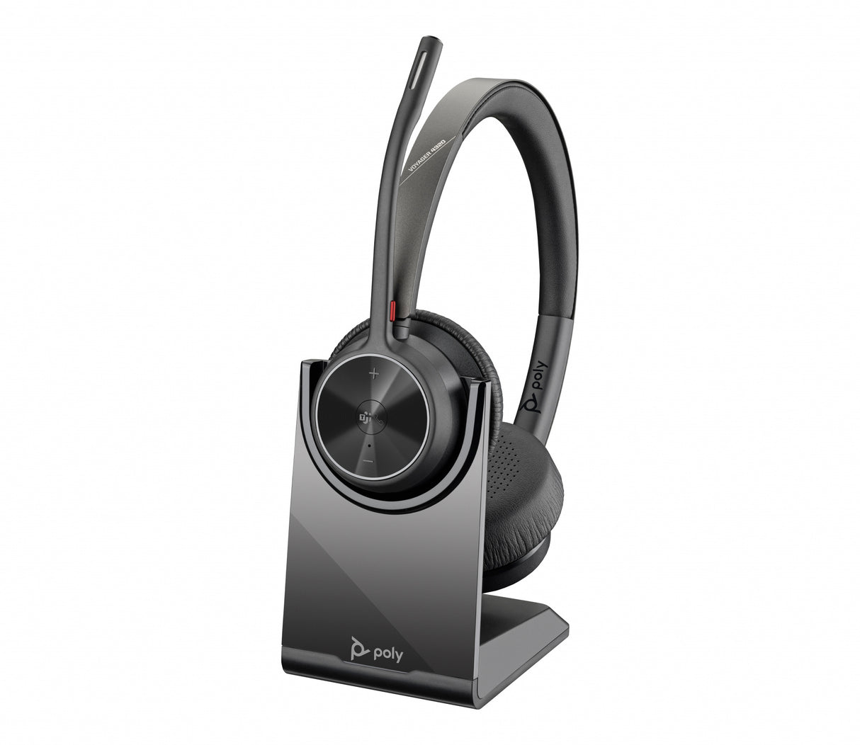Poly Voyager 4320 Microsoft Teams Certified Headset +BT700 dongle +Charging Stand
