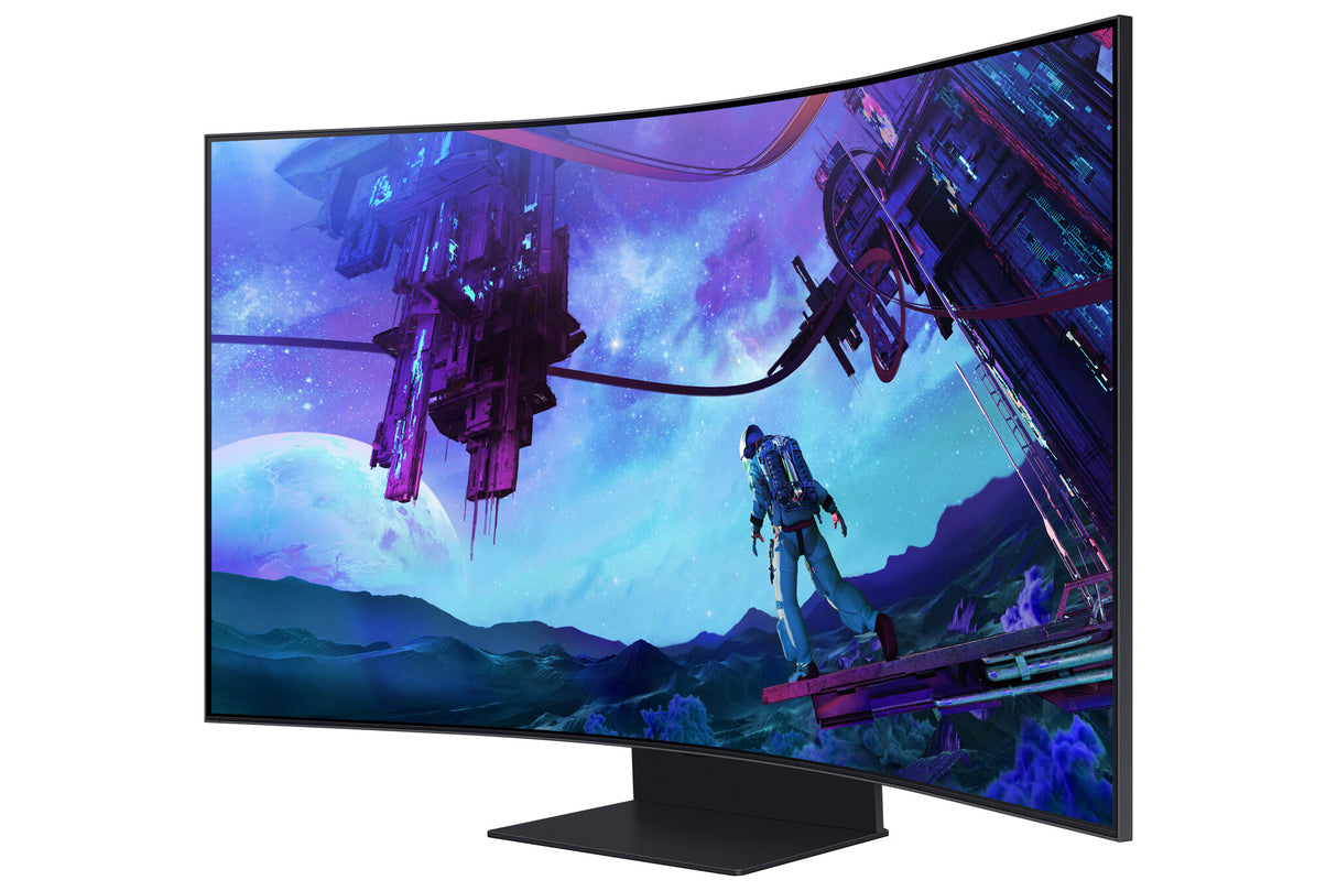Samsung G97NC computer monitor 139.7 cm (55") 3840 x 2160 pixels 4K Ultra HD LED Black