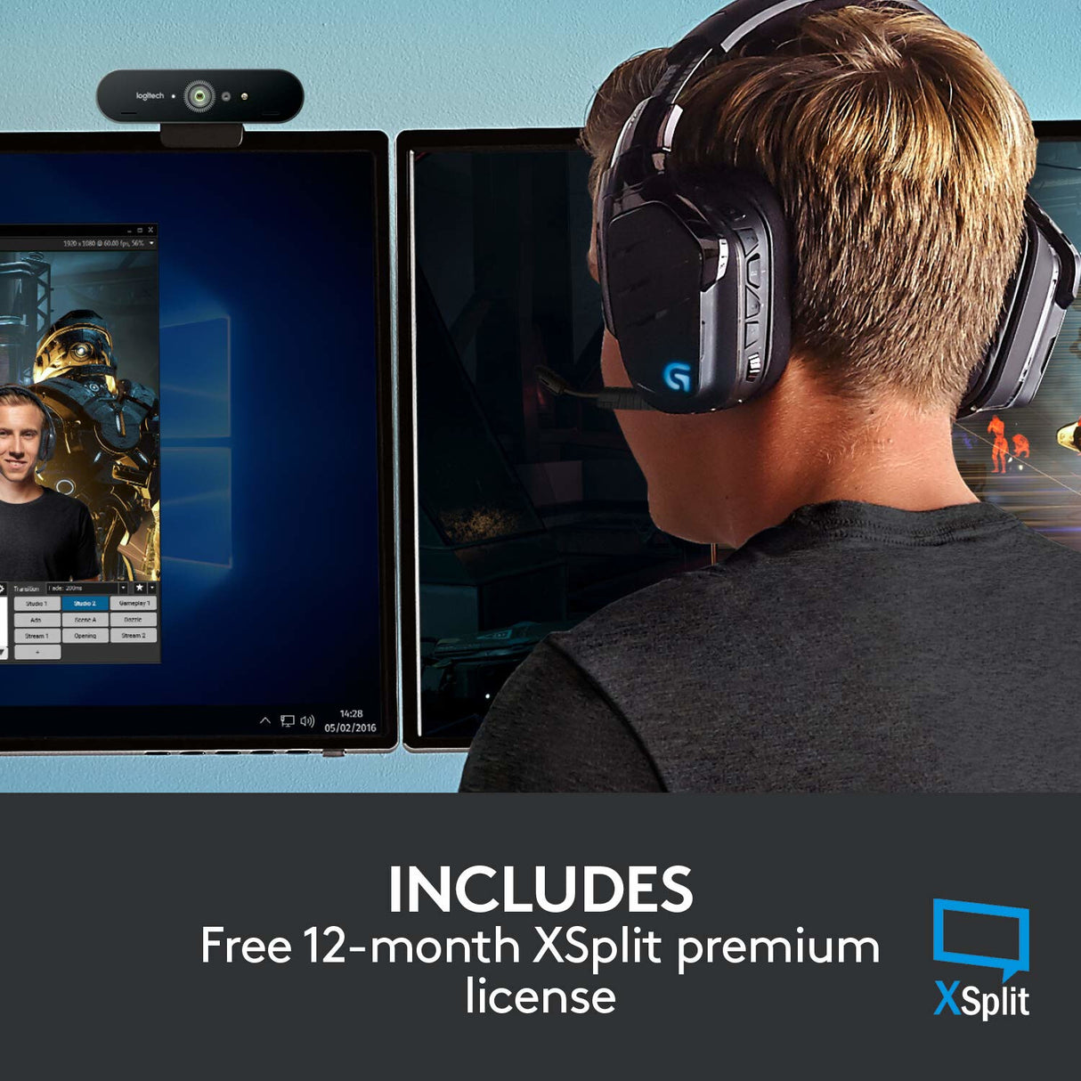 Logitech BRIO 4K STREAM EDITION
