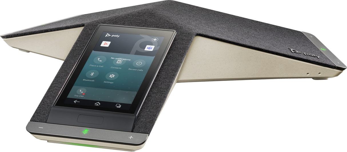 Poly Trio C60 IP Conference Phone and PoE-enabled No Radio GSA/TAA
