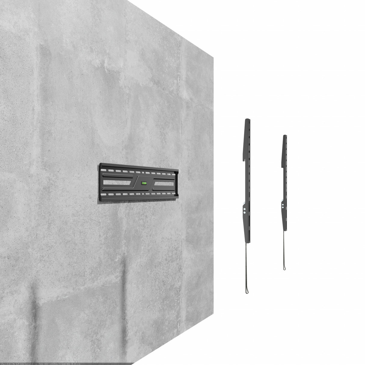 Deltaco ARM-1151-B TV mount/stand 2.18 m (86") Black