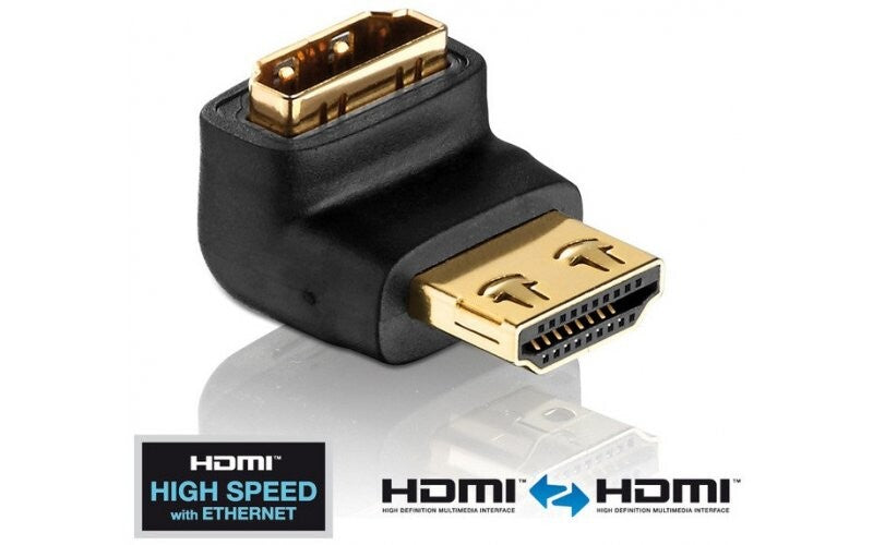 Purelink HDMI: Han - HDMI: Hun vinklet op