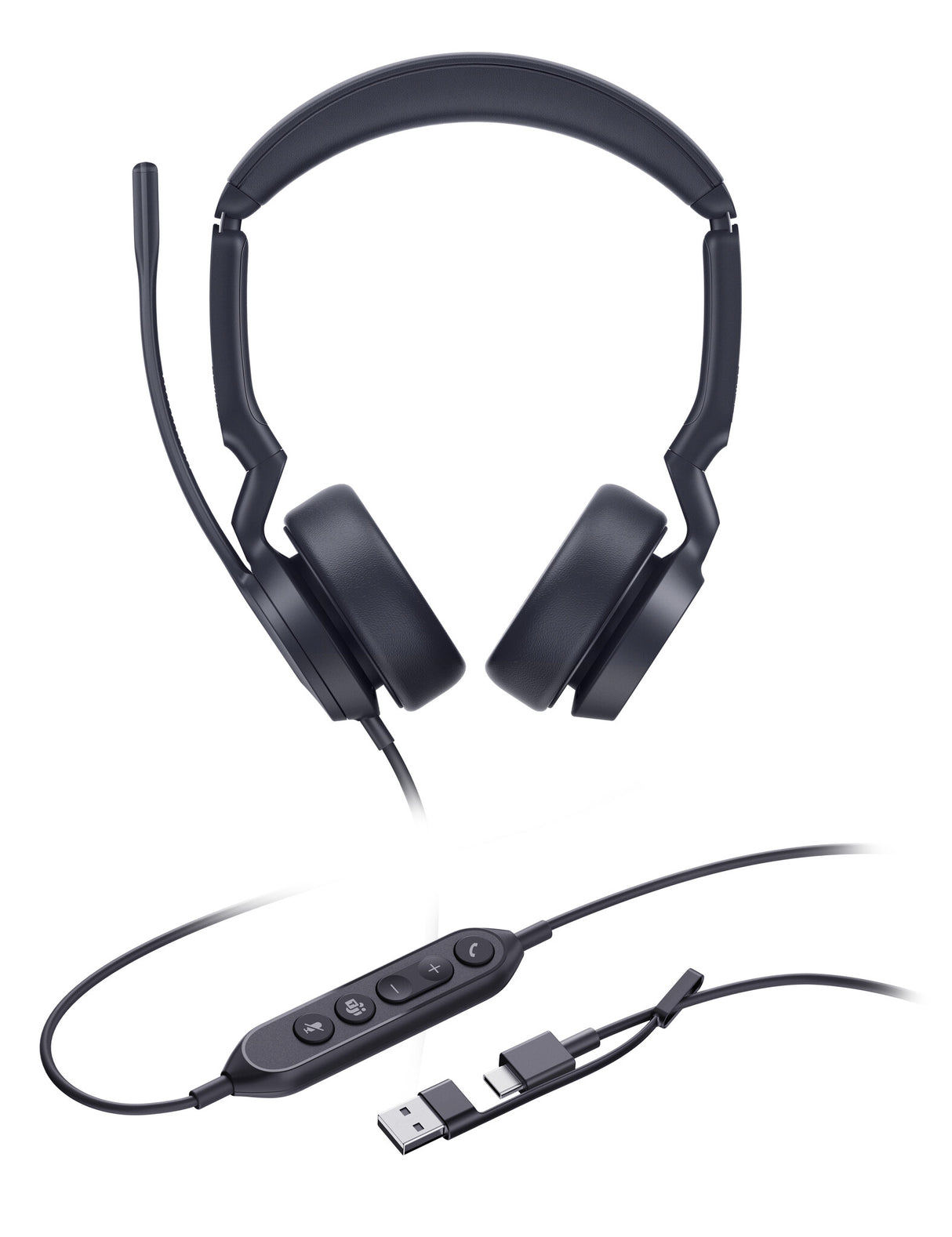 Yealink UH44 Dual Teams USB-C/A Headset