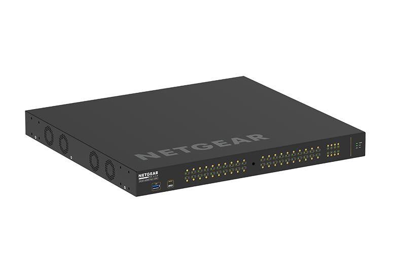 NETGEAR GSM4248PX Managed L2/L3/L4 Gigabit Ethernet (10/100/1000) Power over Ethernet (PoE) 1U Black