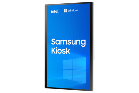 Samsung KM24C-3 Kiosk design 61 cm (24") LED 250 cd/m² Full HD White Touchscreen Built-in processor Windows 10 IoT Enterprise 16/7