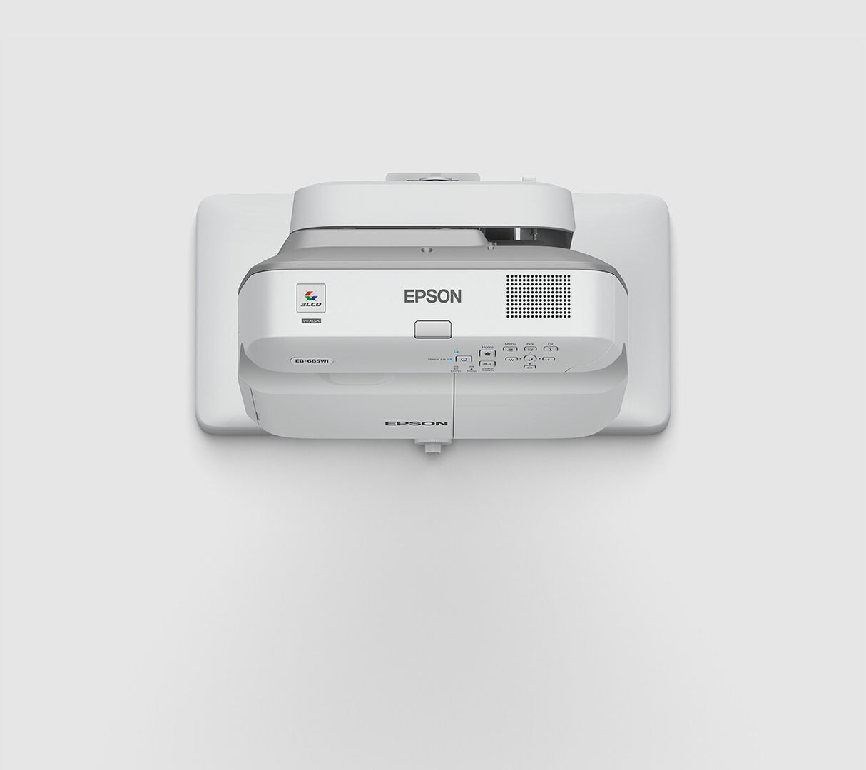 Epson EB-685W Ultra short throw projector 3500 ANSI lumens 3LCD WXGA (1280x800) White, Grey