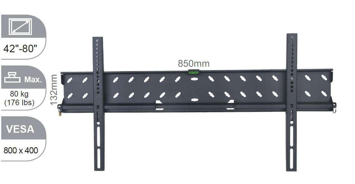 Vivolink VLMW4280 TV mount/stand 2.03 m (80") Black