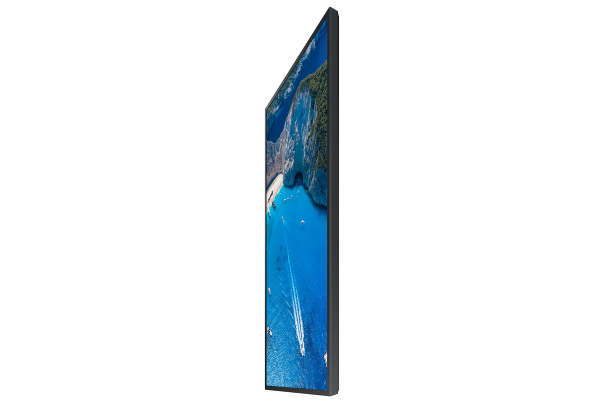 Samsung OM75A Digital signage flat panel 190.5 cm (75") LCD Wi-Fi 4000 cd/m² 4K Ultra HD Black Built-in processor Tizen 5.0 24/7