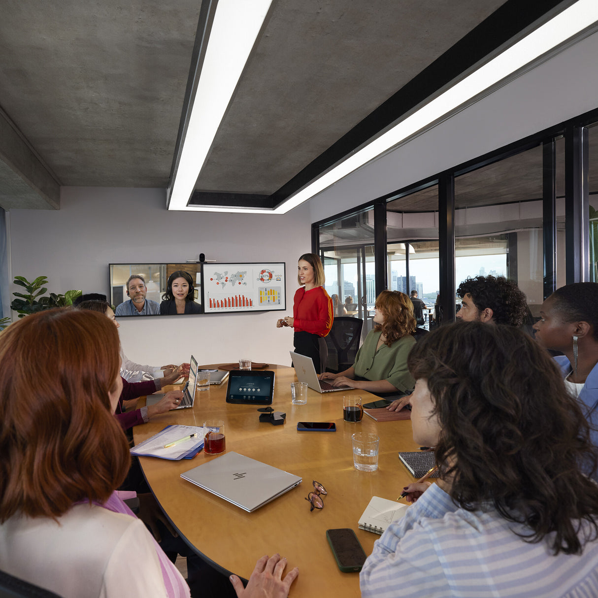 HP Poly Studio G62 Video Conferencing System With Mounting Plate Kit No Power Cord TAA