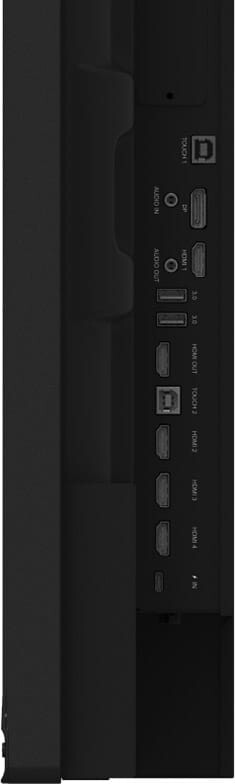 iiyama TE10518UWI-B1AG Signage Display Kiosk design 2.66 m (104.6") LED Wi-Fi 450 cd/m² 5K Ultra HD Black Touchscreen Built-in processor Android 16/7