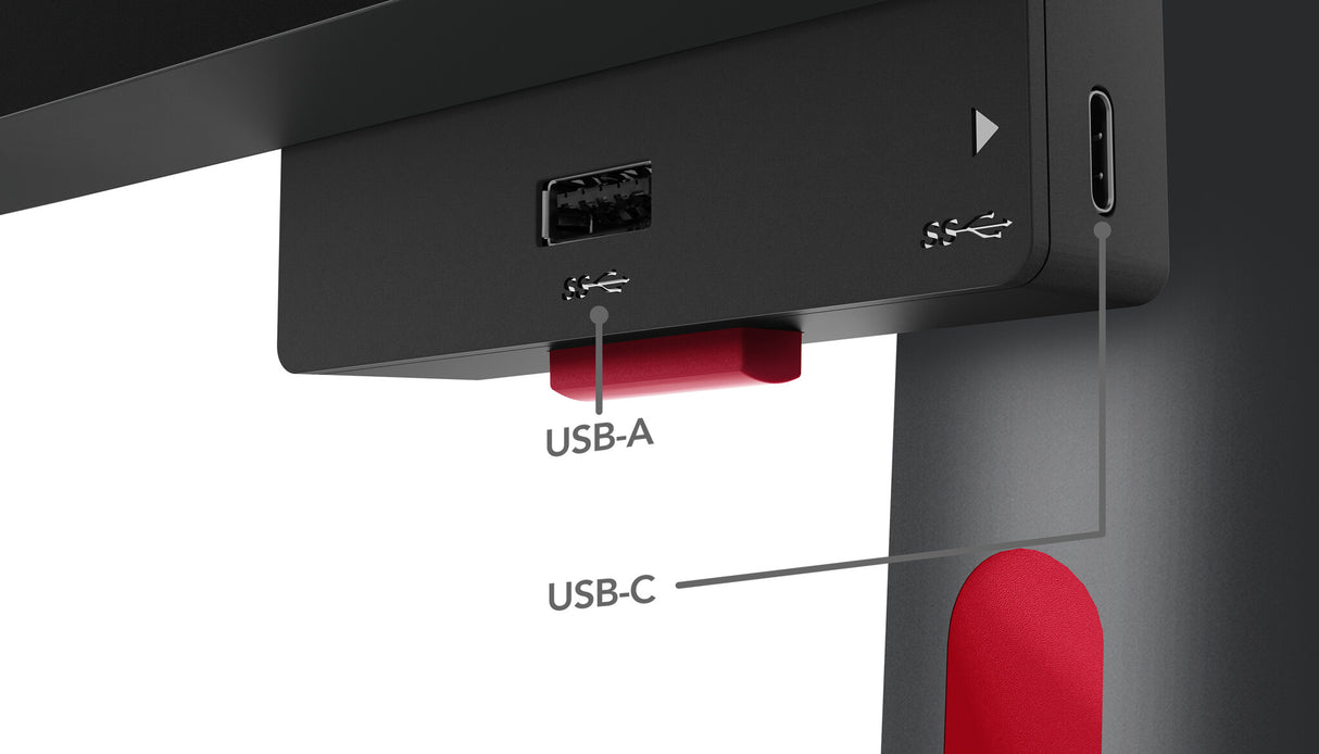 Lenovo ThinkVision P49w-30 LED display 124.5 cm (49") 5120 x 1440 pixels DQHD Black