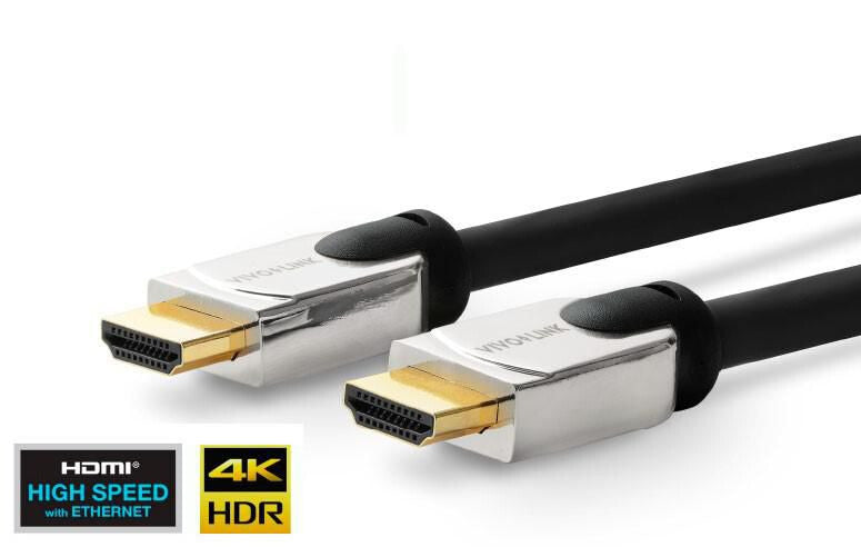 Vivolink PRO HDMI 1 m CABLE METAL HEAD HDMI 2.0 4K