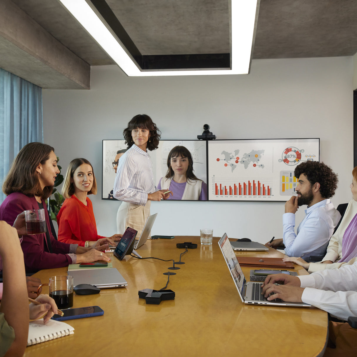 Poly Studio E60 Smart Camera 4K MPTZ with 12x Optical Zoom