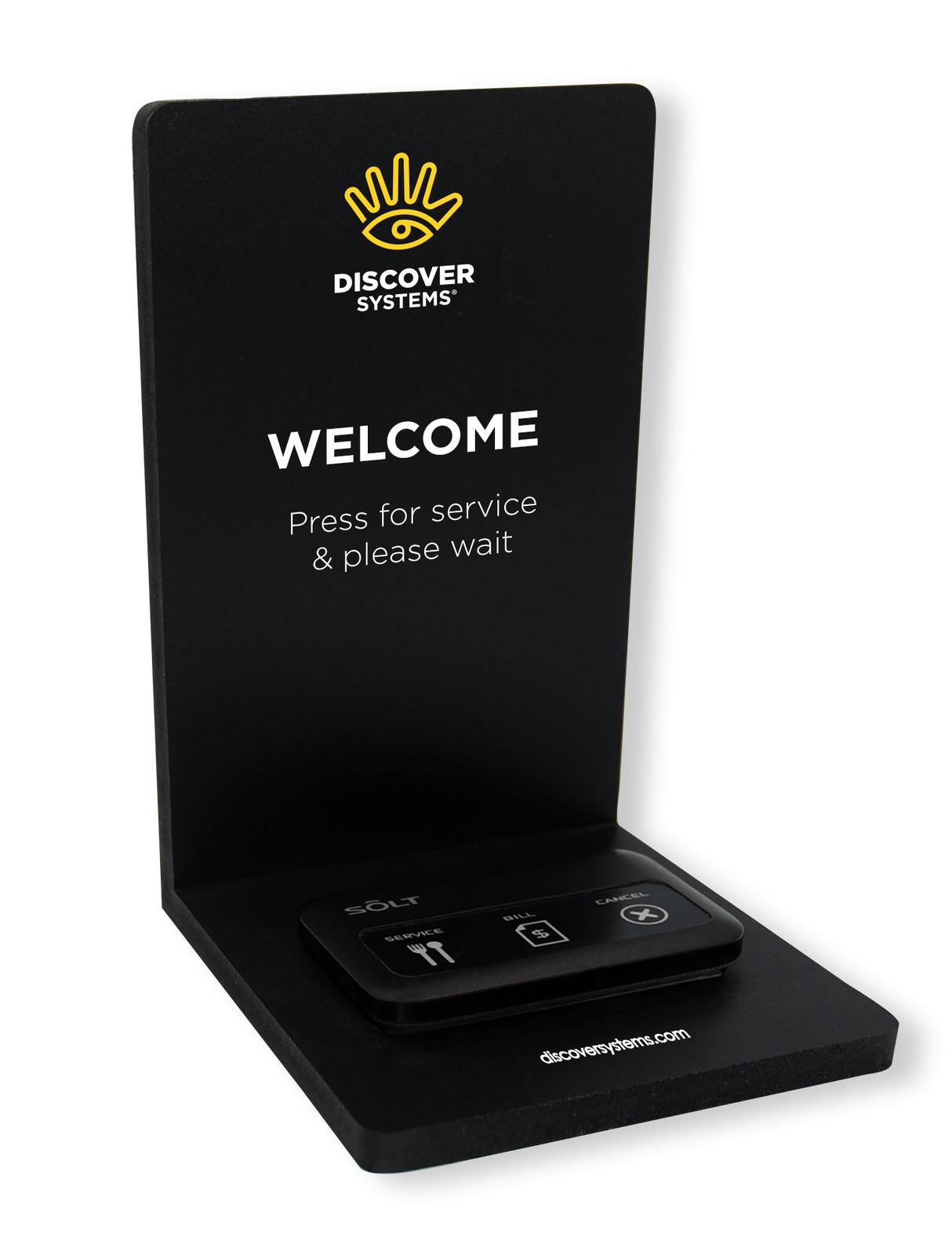 Discover Systems Bord Display - Sort, Firkantet