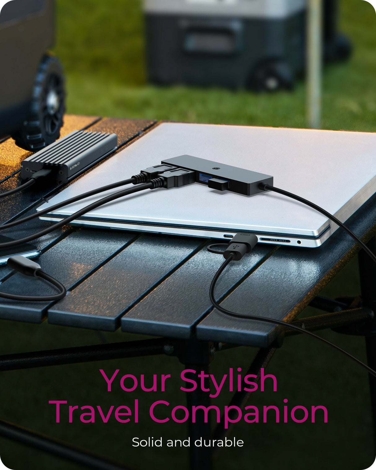 ICY BOX Usb 3.2 Gen 1 (3.1 Gen 1) Type-A + Type-C 5000 Mbit/S Black